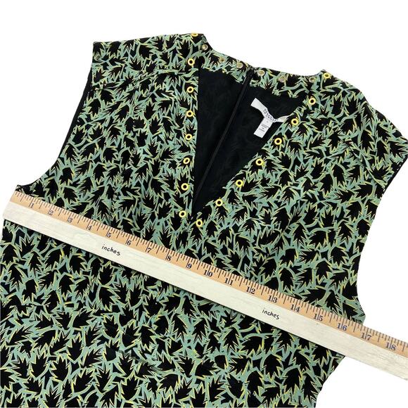 Derek Lamb 10 Crosby Green Black Dress size 6 - Picture 4 of 11